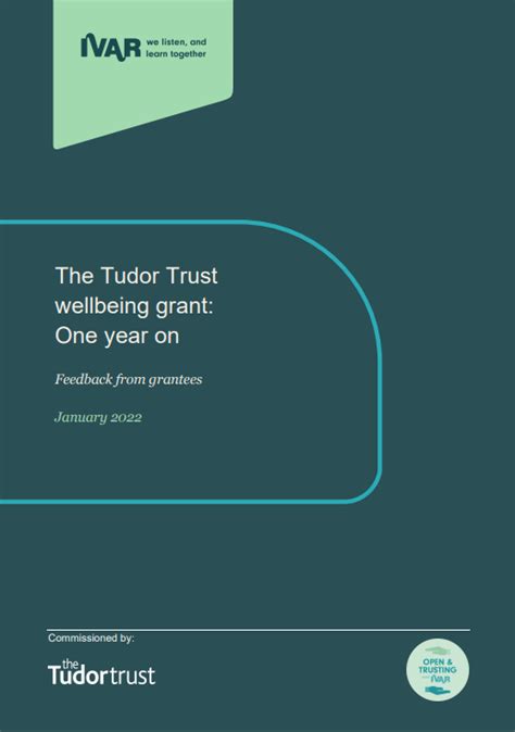 tudor trust reporting.